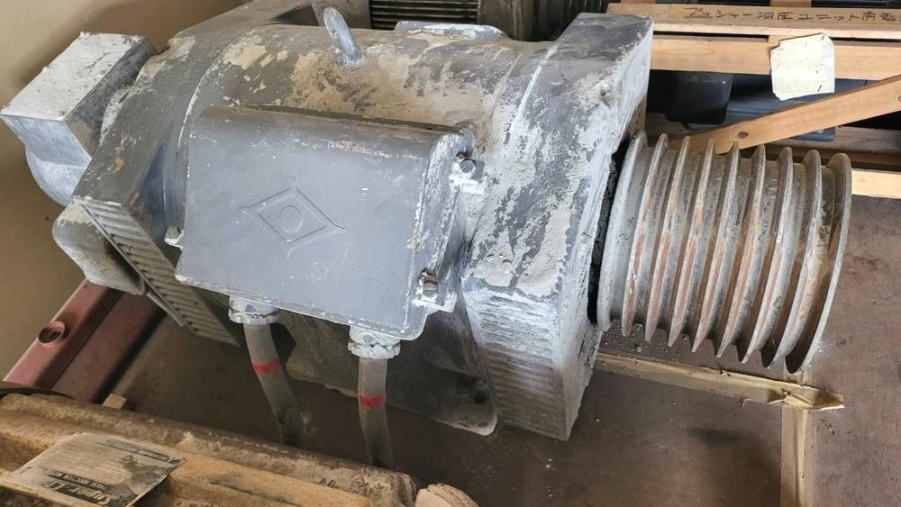 【中古】三相誘導モーターのサムネイル